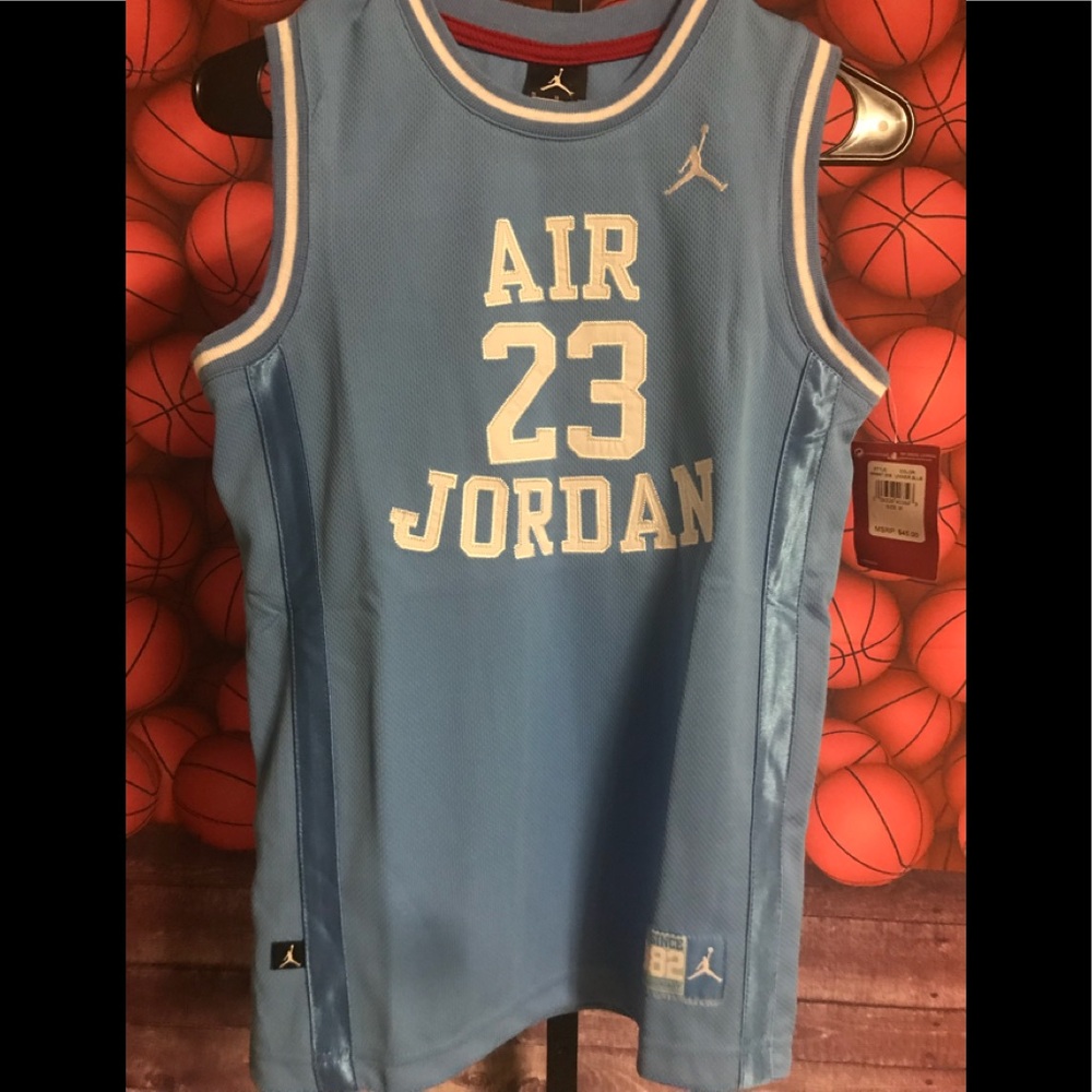 Youth size Jordan jerseys
